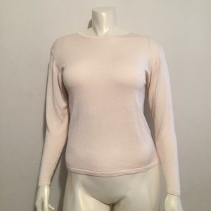 Henri Bendel 100% Silk Knit Top